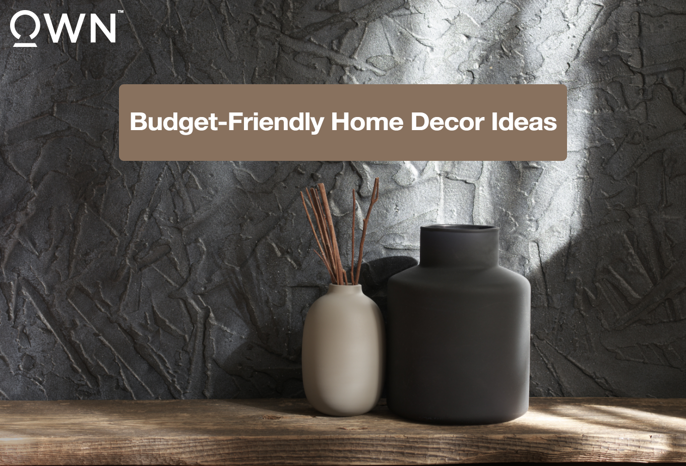 Budget-Friendly Home Decor Ideas